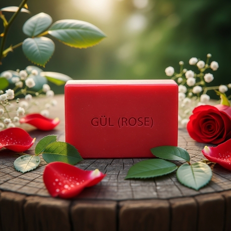 Doğal Gül Özlü Sabun "“ Yoğun nemlendirme, yatıştırıcı ve eşitleyici (125 gr, 2'li)