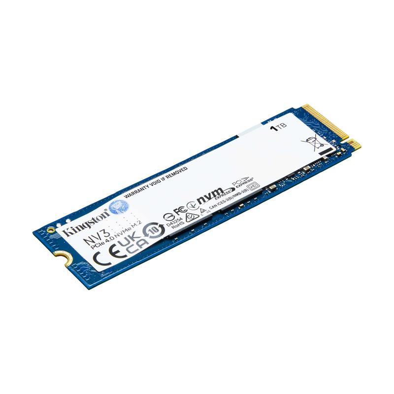 1 Tb Kıngston Nv3 M.2 Nvme Pcıe Gen4 6000/4000Mbs Snv3S/1000G