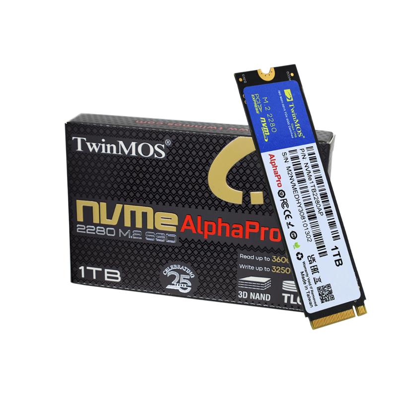 1 Tb Twınmos M.2 Pcıe Nvme 3600/3250 Nvme1Tb2280Ap
