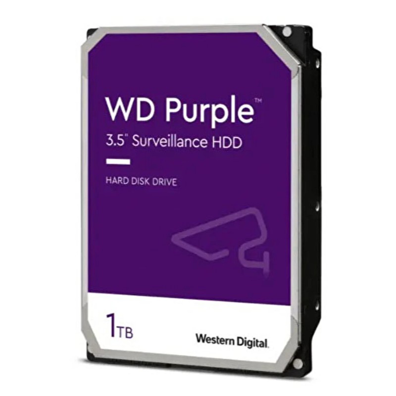 1 Tb Wd 3.5 Purple Sata3 5400Rpm 64Mb 7/24 Guvenlık Wd11Purz (3 Yıl Resmı Dıst Garantılı)