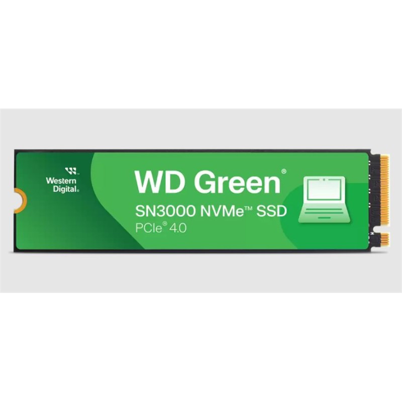 1 TB WD GREEN SN300 PCI-4.0 5000MB/S 4200MB/S M2 SSD WDS100T4G0E