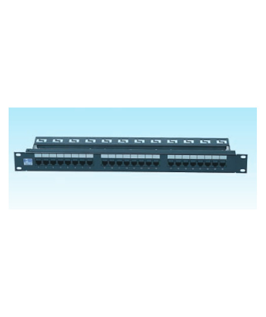 24 Port Cat6 UTP Patch Panel Dolu 24 Port Cat6 UTP Patch Panel Dolu