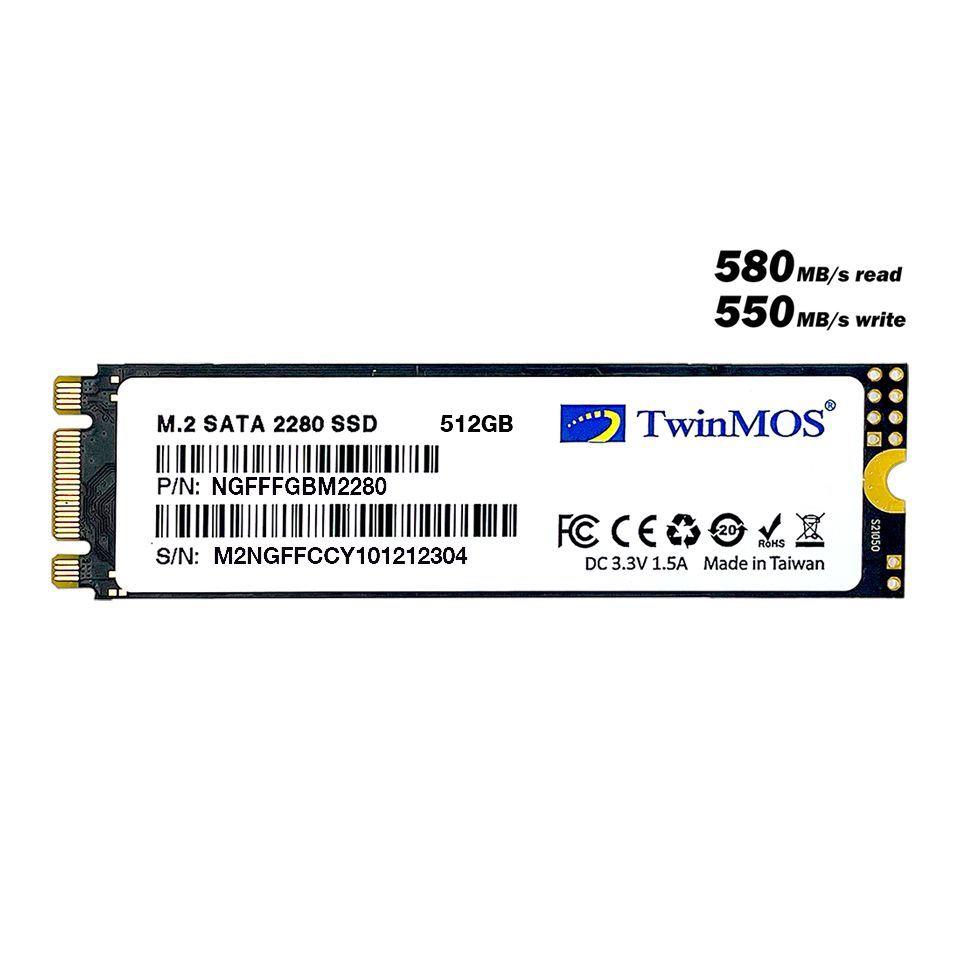 512 Gb Twınmos M.2 2280 Sata3 580/550 Ngfffgbm2280