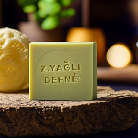 Doğal Zeytinyağlı Defne Özlü Sabun "“ Yatıştırıcı, cilt tonu eşitleyici (125 gr, 2'li)