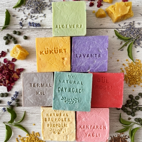 Doğal 8'li Sabun Seti "“ Aromaterapi