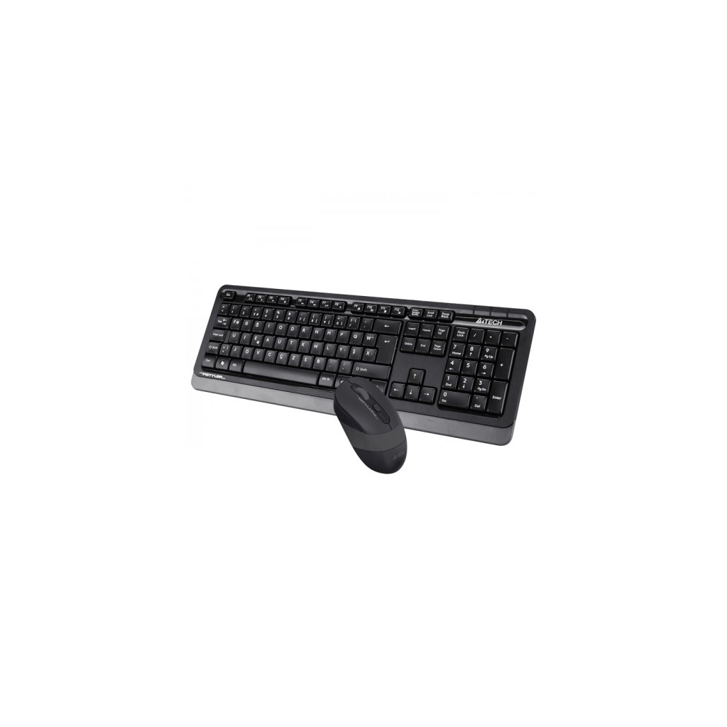 A4 TECH FG1010, Gri, FSTYLER, 2.4Ghz Kablosuz, Türkçe F, Klavye Mouse Set