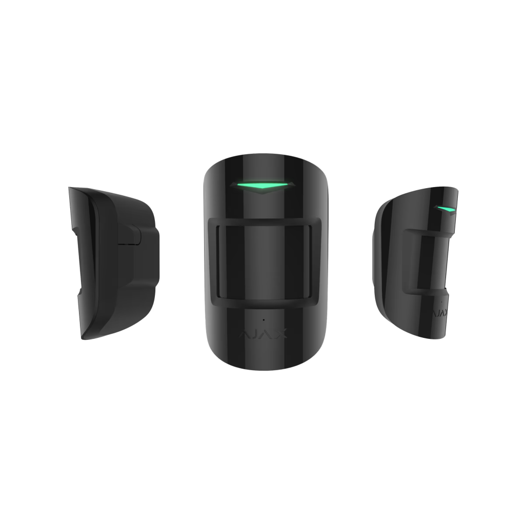 AJAX CombiProtect Kablosuz Hareket PIR ve Cam Kırılma Kombine Dedektör SİYAH