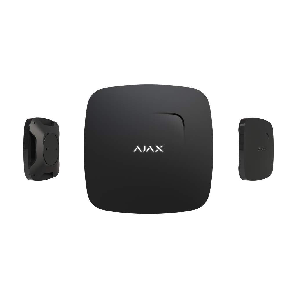 AJAX FireProtect, Kablosuz, Isı ve Duman Dedektörü, SİYAH