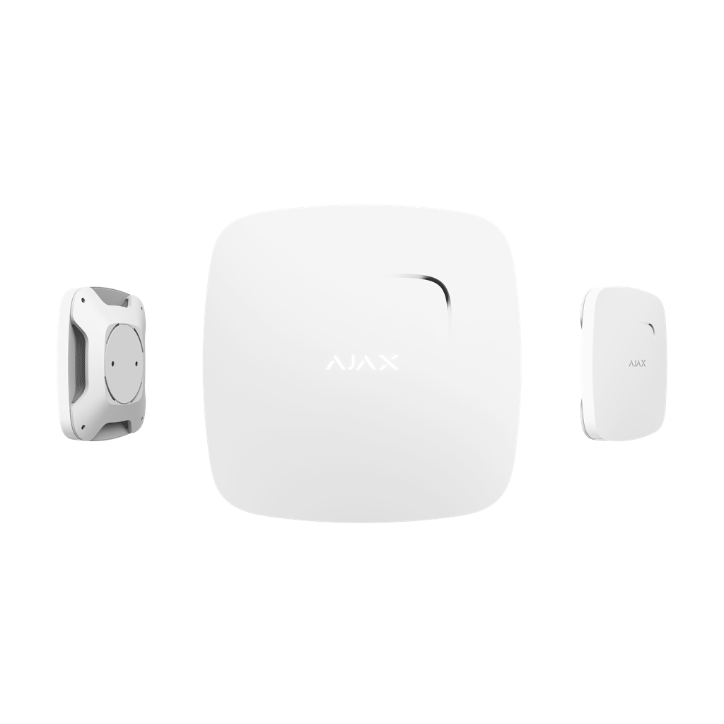 AJAX FireProtect Plus, Kablosuz, Isı ve Duman Dedektörü, BEYAZ