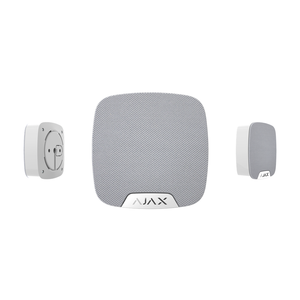 AJAX HomeSiren, Kablosuz, Dahili Siren, BEYAZ