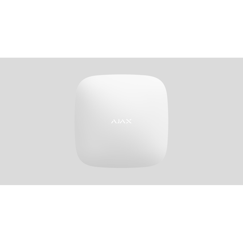 AJAX Hub2 (4G), Kablosuz, Görsel Doğrulamalı, Alarm Paneli, BEYAZ