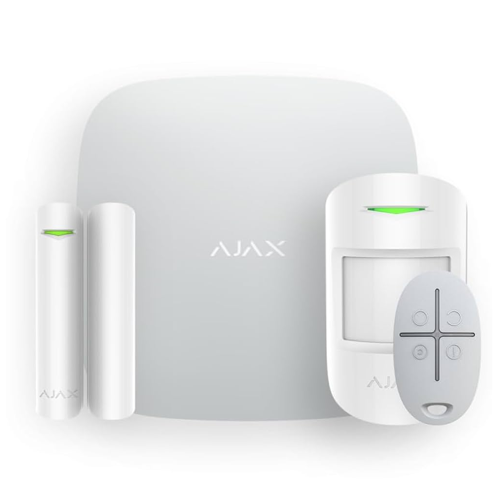 AJAX StarterKit Plus, Kablosuz, Alarm Kiti, BEYAZ