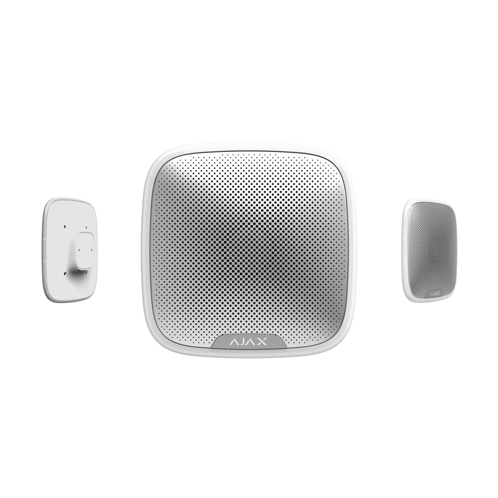 AJAX StreetSiren, Kablosuz, Harici Siren, BEYAZ