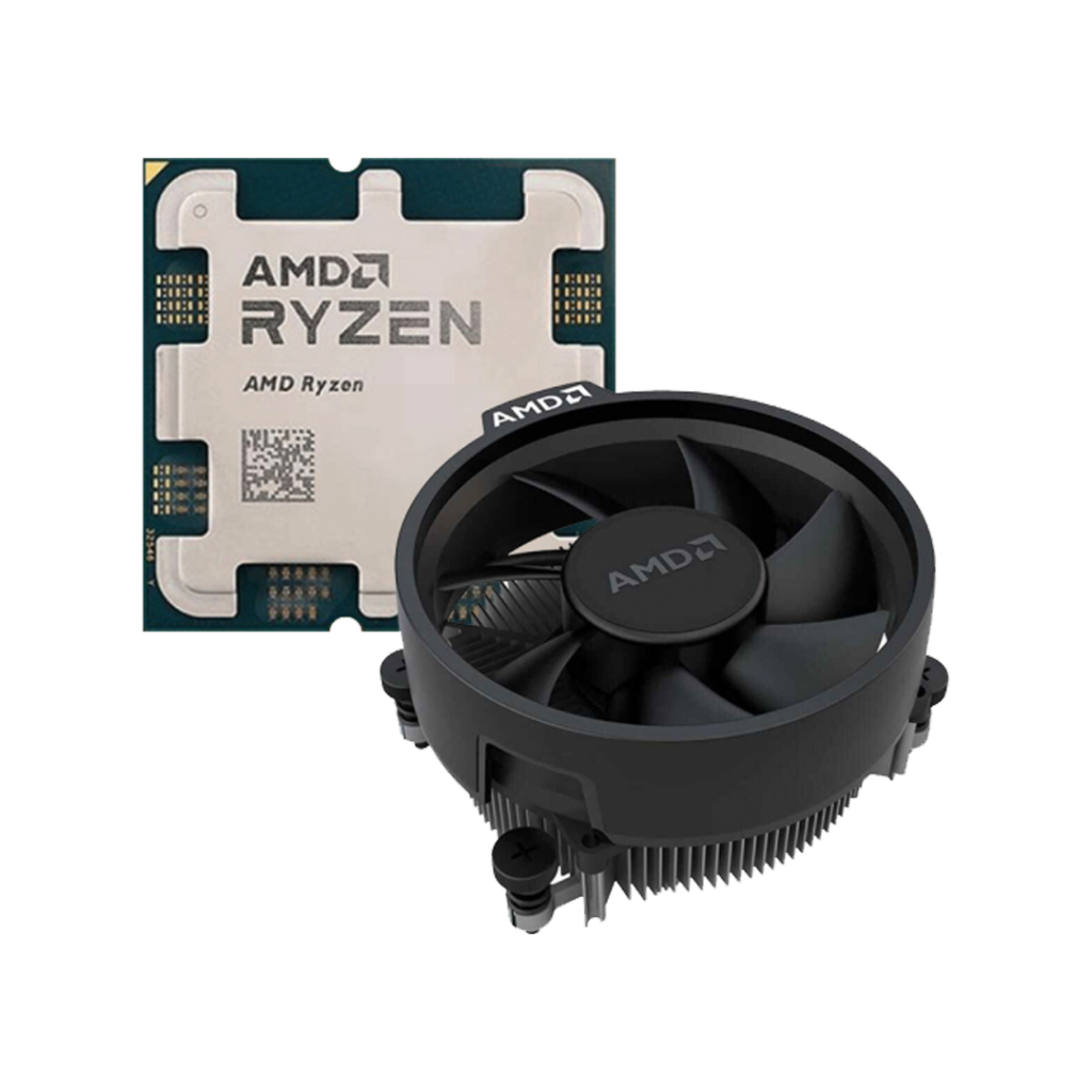 AMD RYZEN 5 7500F 6 Core, 3,7-5.00GHz, 38Mb Cache, 65W, AM5 Soket, MPK, (Dahili Grafik YOK, Fan VAR)
