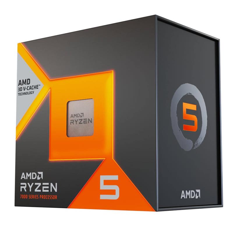 Amd Ryzen 5 7500X3D 4.5Ghz 102Mb 65W Am5 Fansız