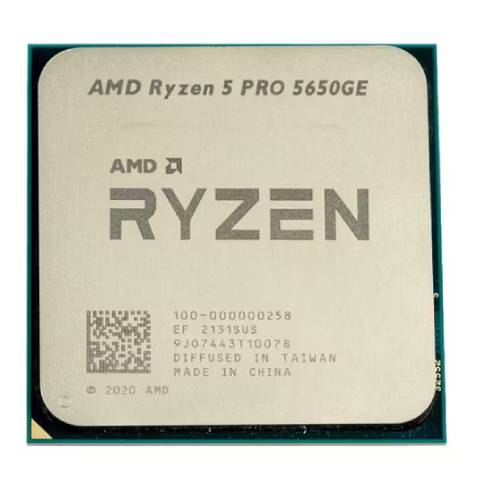 AMD RYZEN 5 PRO 5650GE 6 CORE 4.4 GHz 16MB AM4 35 W TRAY (KUTUSUZ) (FANSIZ) + (VGA)