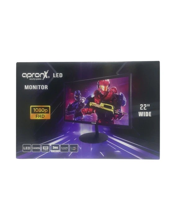 APRONX 22 APX-NW22 VGA+HDMI Led Monitör