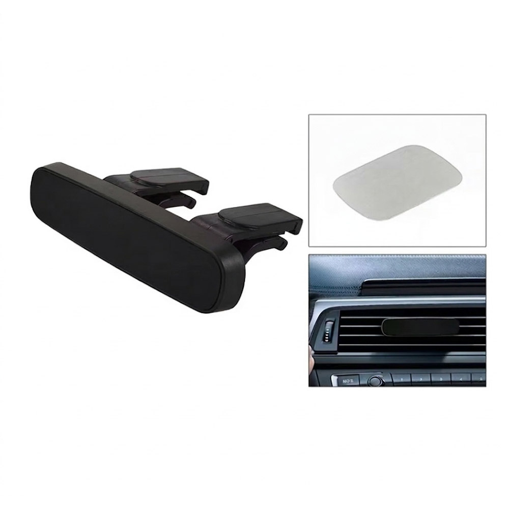 Araç İçi Havalandırma Uyumlu Mıknatıslı Telefon Tutucu Siyah F31