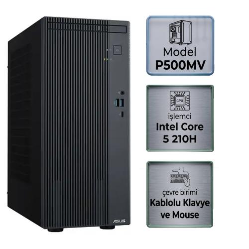 ASUS EXPERTCENTER P500MV P500MV-C52108512B0D i5 210H 8GB 512GB SSD DOS MASAUSTU BILGISAYAR