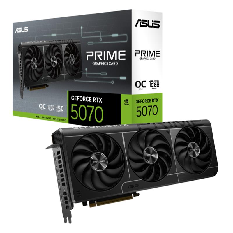 Asus Geforce PrımeRtx5070O12G 12Gb Gddr7 192Bıt 1Xhdmı 3Xdp Ekran Kartı