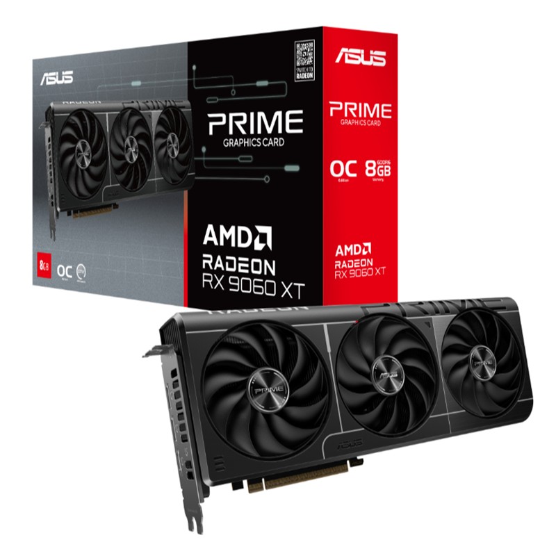 Asus Geforce PrımeRx9060XtO8G 8Gb Gdddr6 128Bıt 1Xhdmı 2Xdp Ekran Kartı