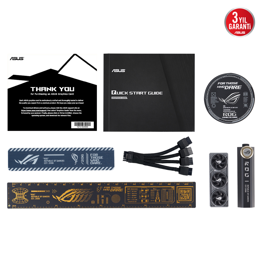 ASUS ROG-ASTRAL-RTX5090-O32G-GAMING, 32Gb, 512Bit, GDDR7, 2xHDMI, 3xDP GAMING Ekran Kartı