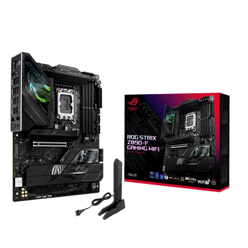 Asus Rog Strıx Z890F Gamıng Wıfı Ddr5 8600Mt/S 1Xhdmı 1Xdp 2Xusb TypeC 5Xm.2 Atx 1851P(Intel Ultra Processors Serıes2)