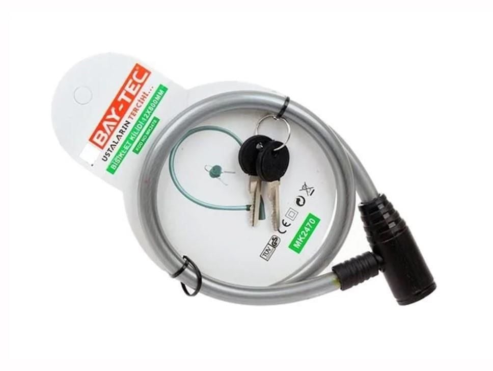 BayTec Mk2470 Bisiklet Kilidi 80 Cm