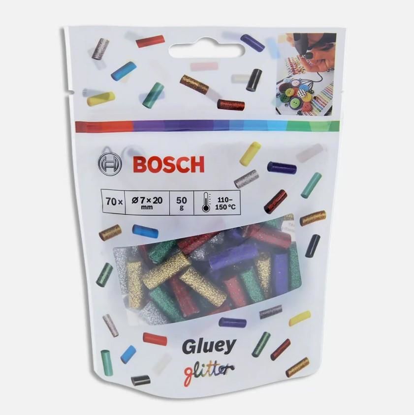 Bosch Gluey Tutkal Çubuğu 7 mm Simli Bosch Gluey Tutkal Çubuğu 7 mm Simli