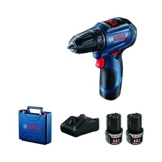 Bosch Gsr 12V30 Li Çift Akülü Vidalama Çantalı
