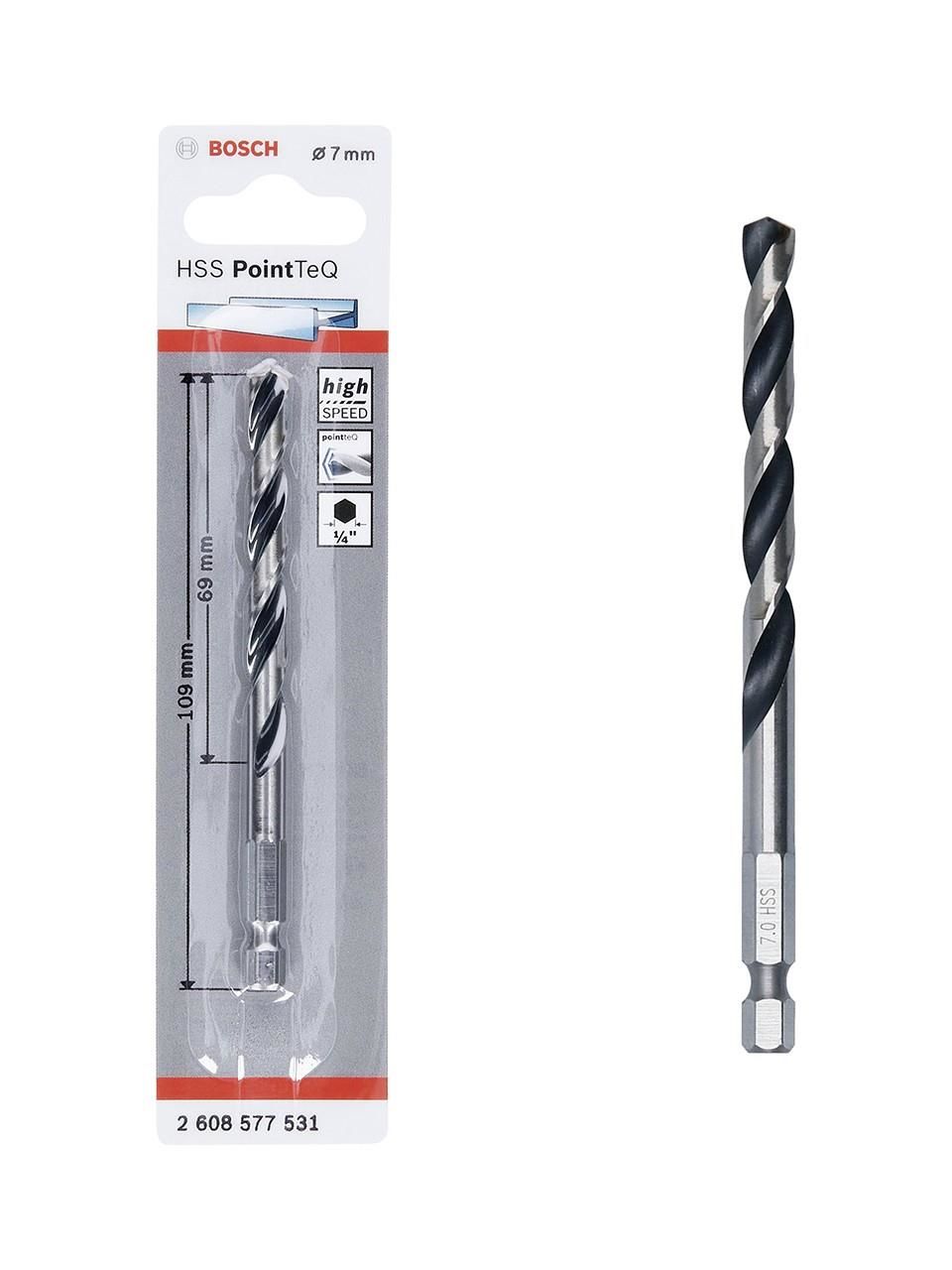 Bosch Pointteq Altıgen Şaftlı Hss Matkap Ucu 7 Mm