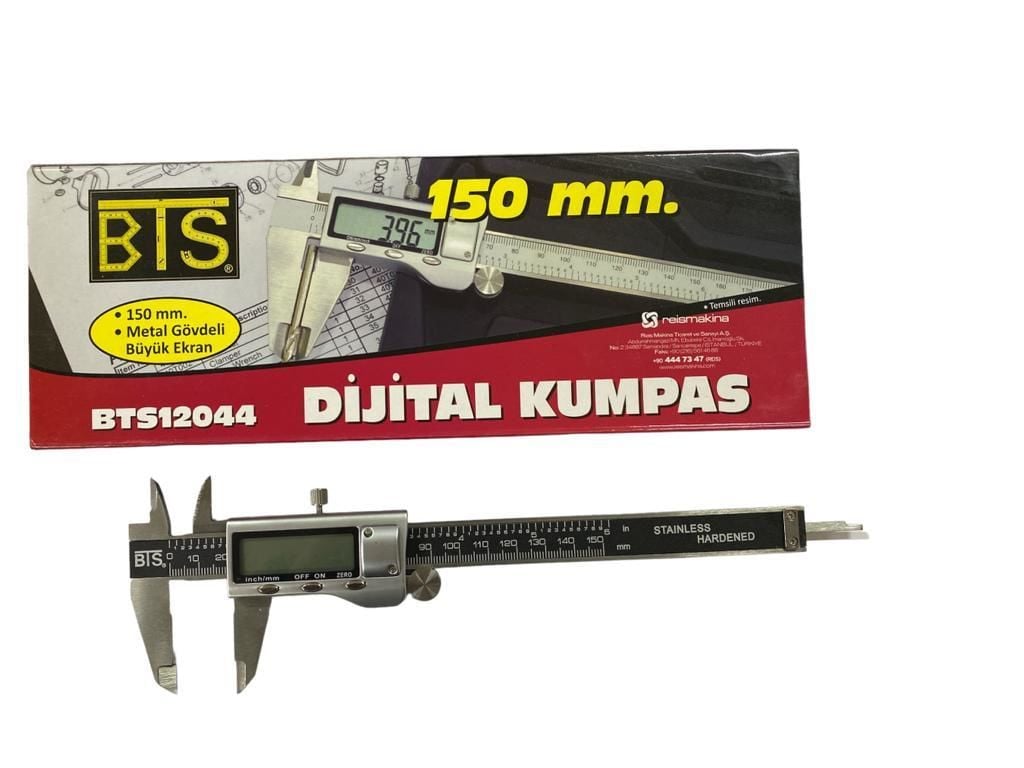 Bts 12044 Dijital Kumpas 150 Mm