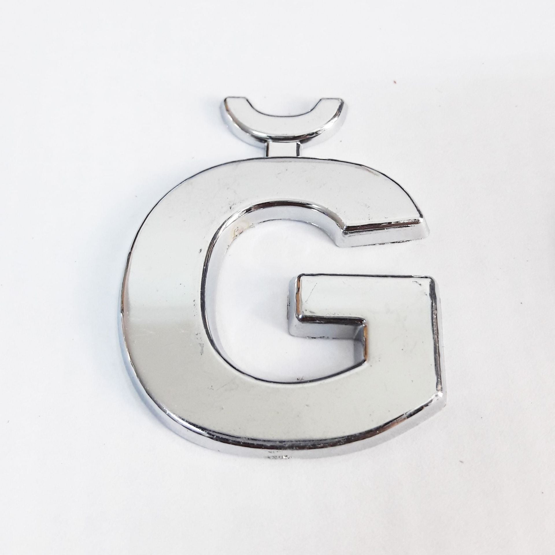 Cemax Ğ Harfi 3,75 cm Krom Yapışkanlı