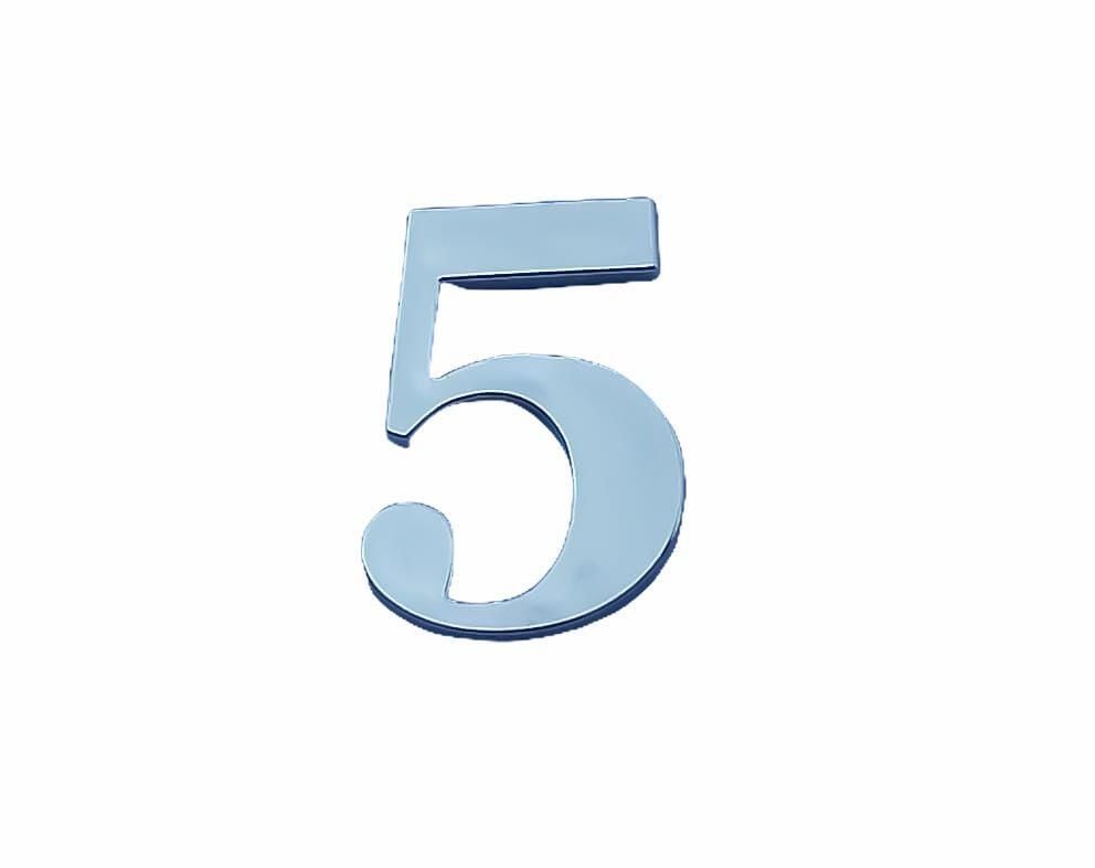 Cemax Villa Boy 5 Rakamı 8,5 Cm Yapışkanlı