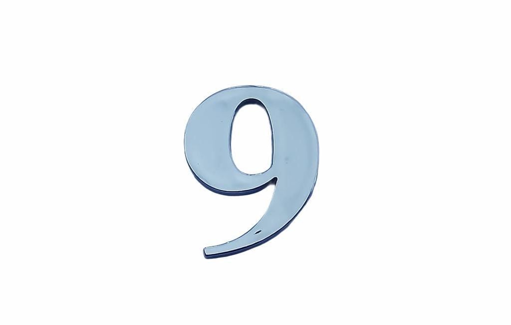 Cemax Villa Boy 9 Rakamı 8,5 Cm Yapışkanlı
