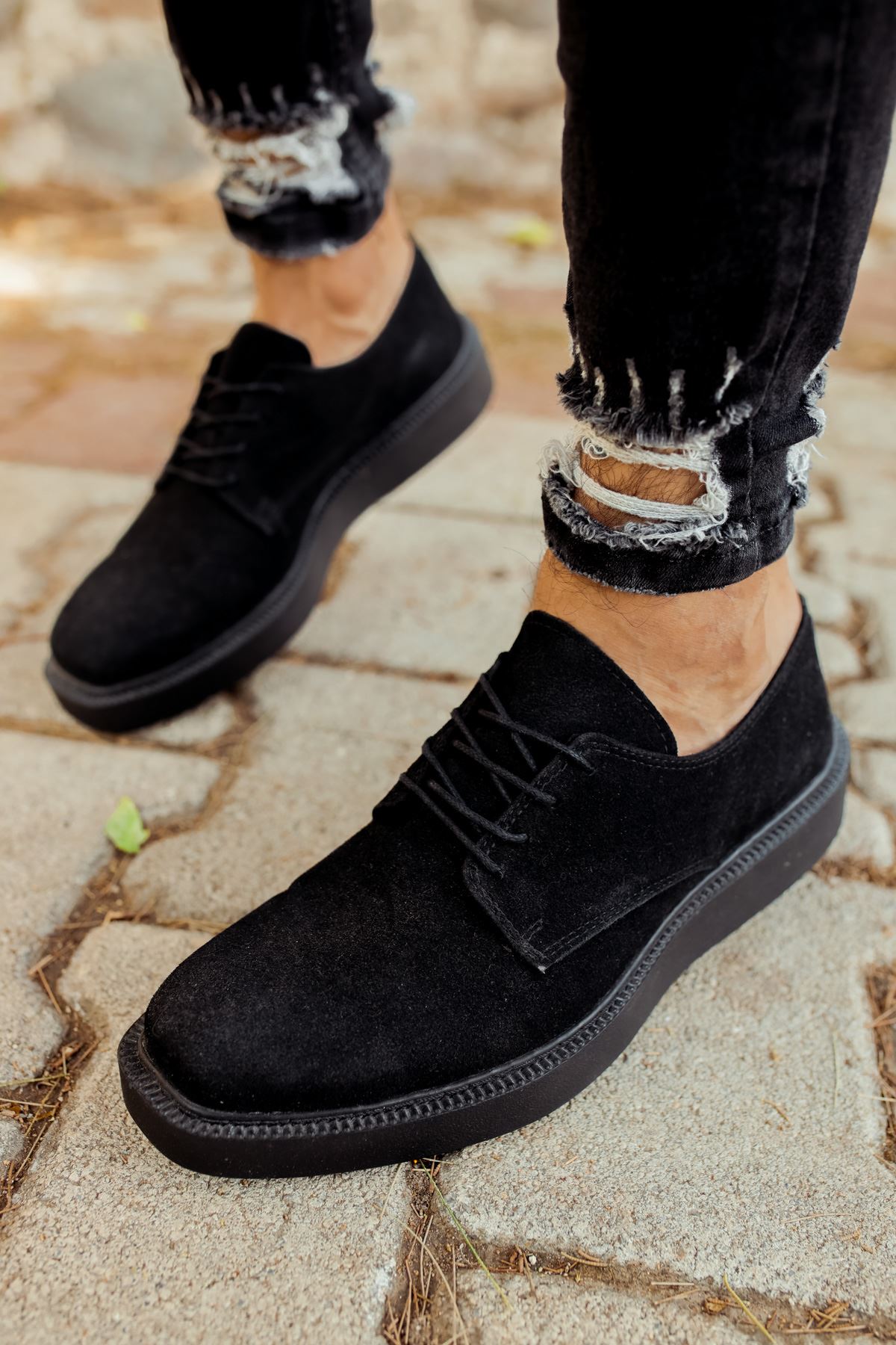 CH001 - SST Classic Lace Erkek Ayakkabı SIYAH