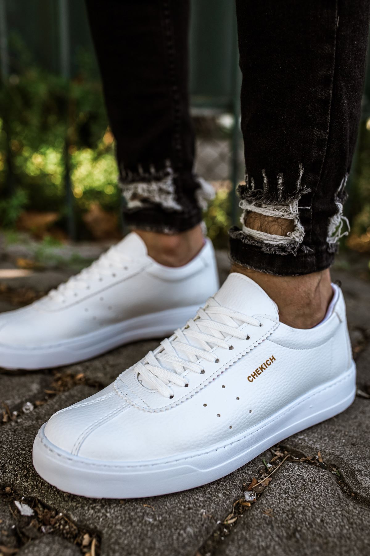 CH063 - Star-X CBT Erkek Ayakkabı BEYAZ