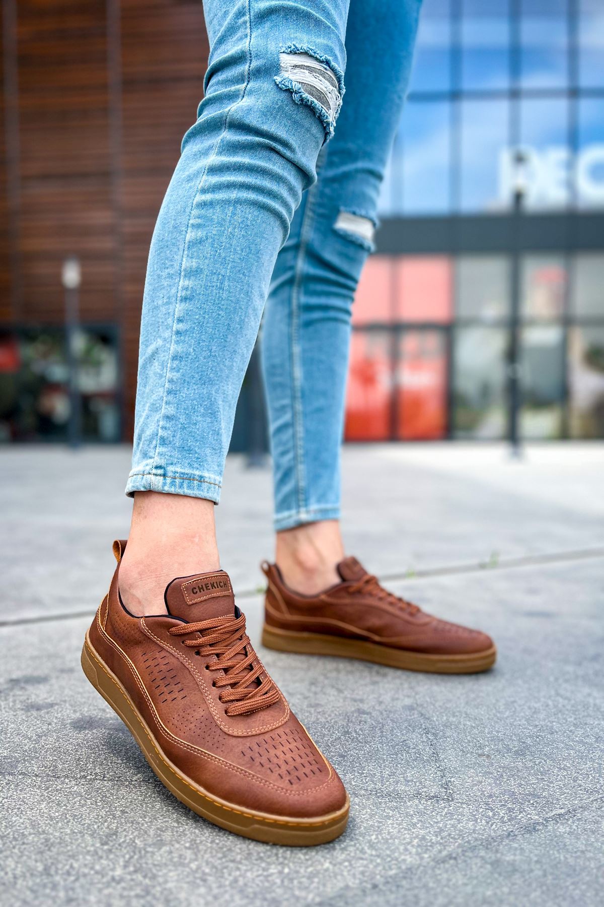 CH157 - CKT Retro Erkek Ayakkabı TABA