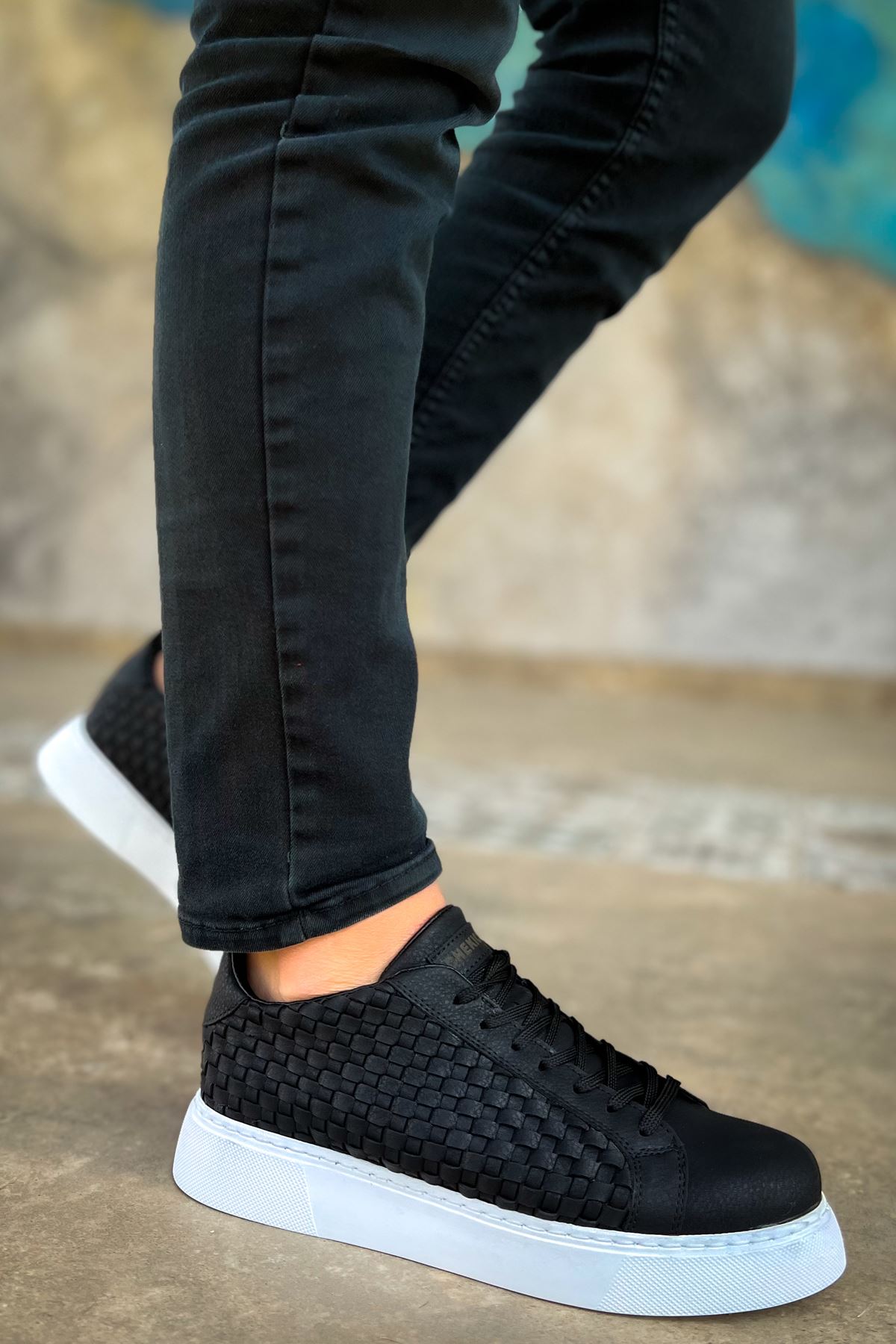 CH203 - OBT Maglieria Erkek Ayakkabı SIYAH