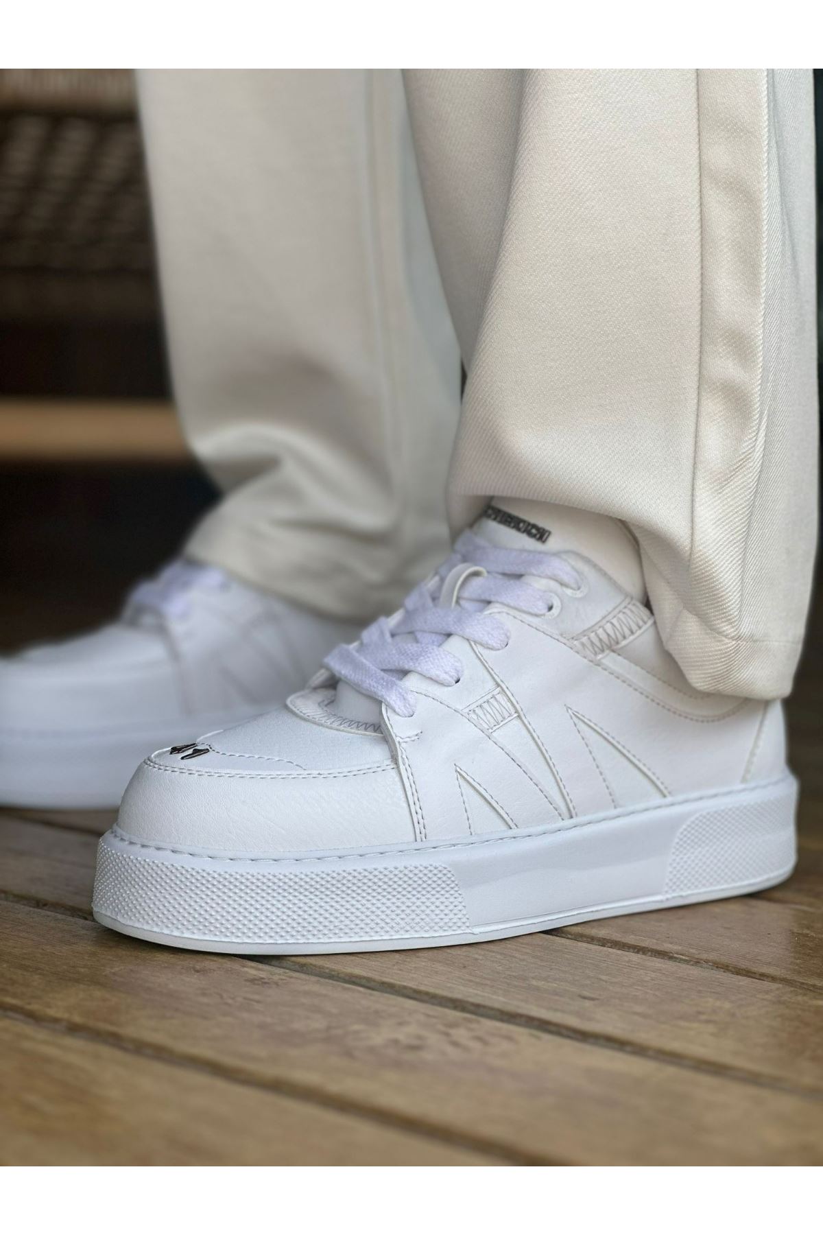 CH2407 - CBT Star-X Erkek Spor Ayakkabı BEYAZ