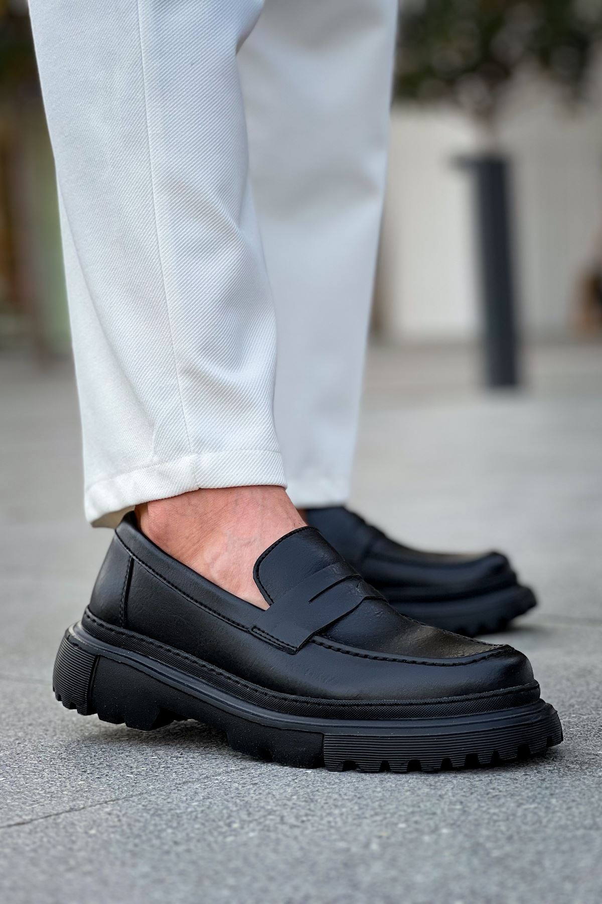 CH2417 - FST Erkek Ayakkabı SIYAH