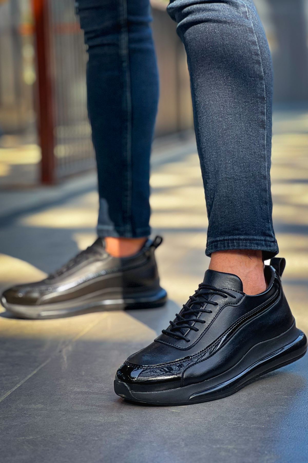 CH2419 - FST Erkek Ayakkabı SIYAH