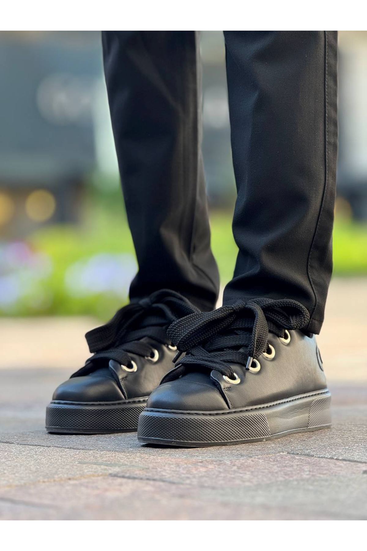 CH2531 - Anjelino Erkek Ayakkabı SIYAH