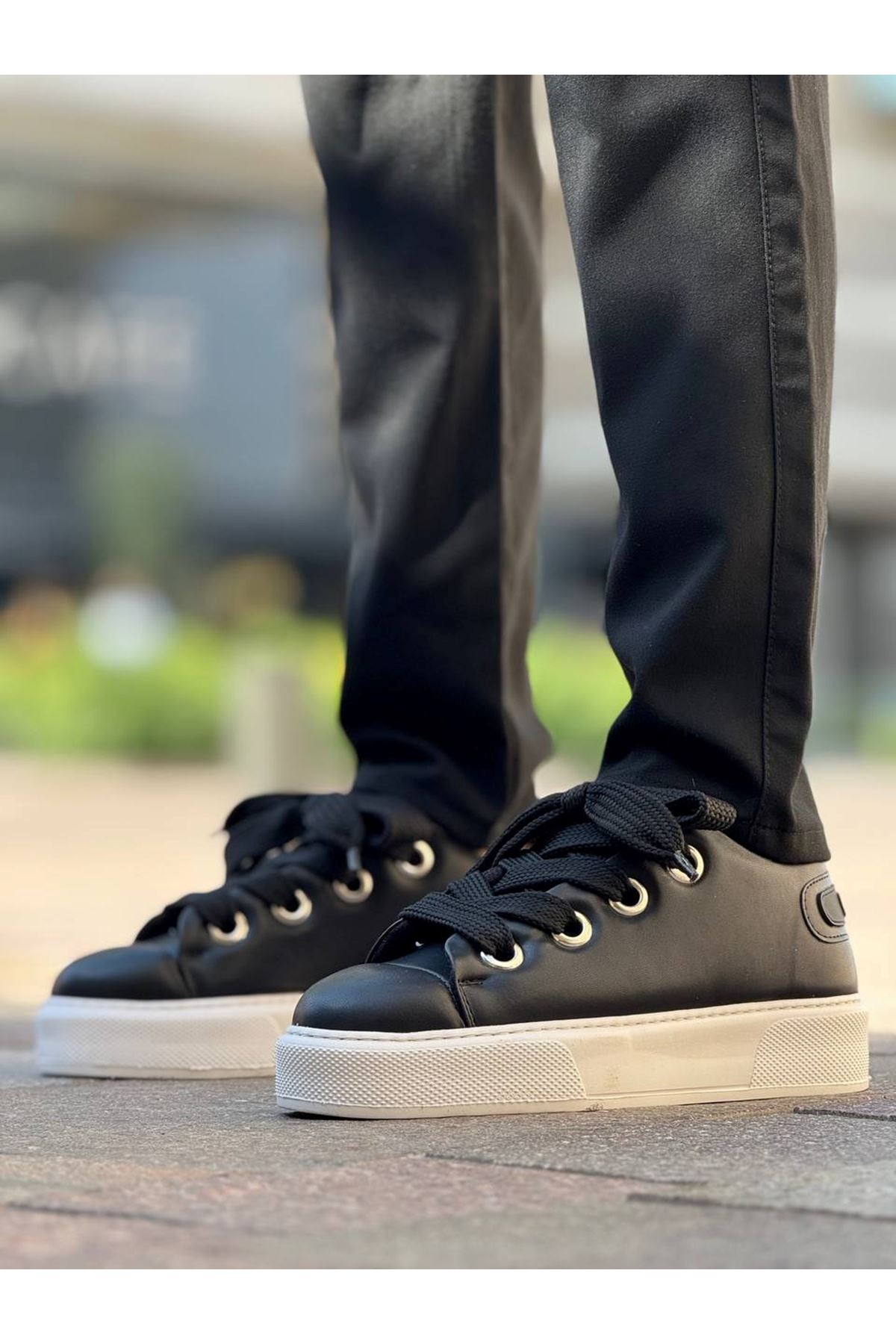 CH2531 - Anjelino Erkek Ayakkabı SIYAH