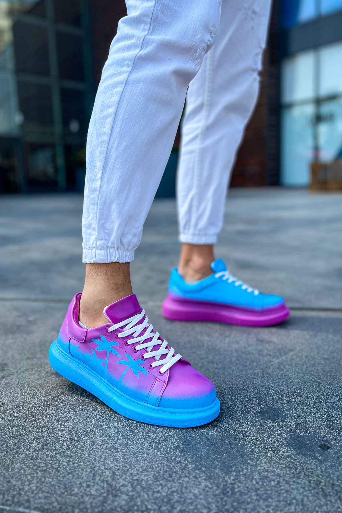 CH254 - CBT Pittura Erkek Ayakkabı 555 MIAMI HEAT