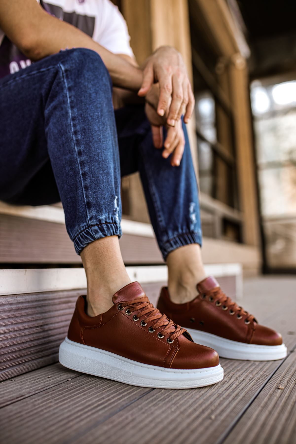 CH257 - CBT Estrella Erkek Ayakkabı TABA