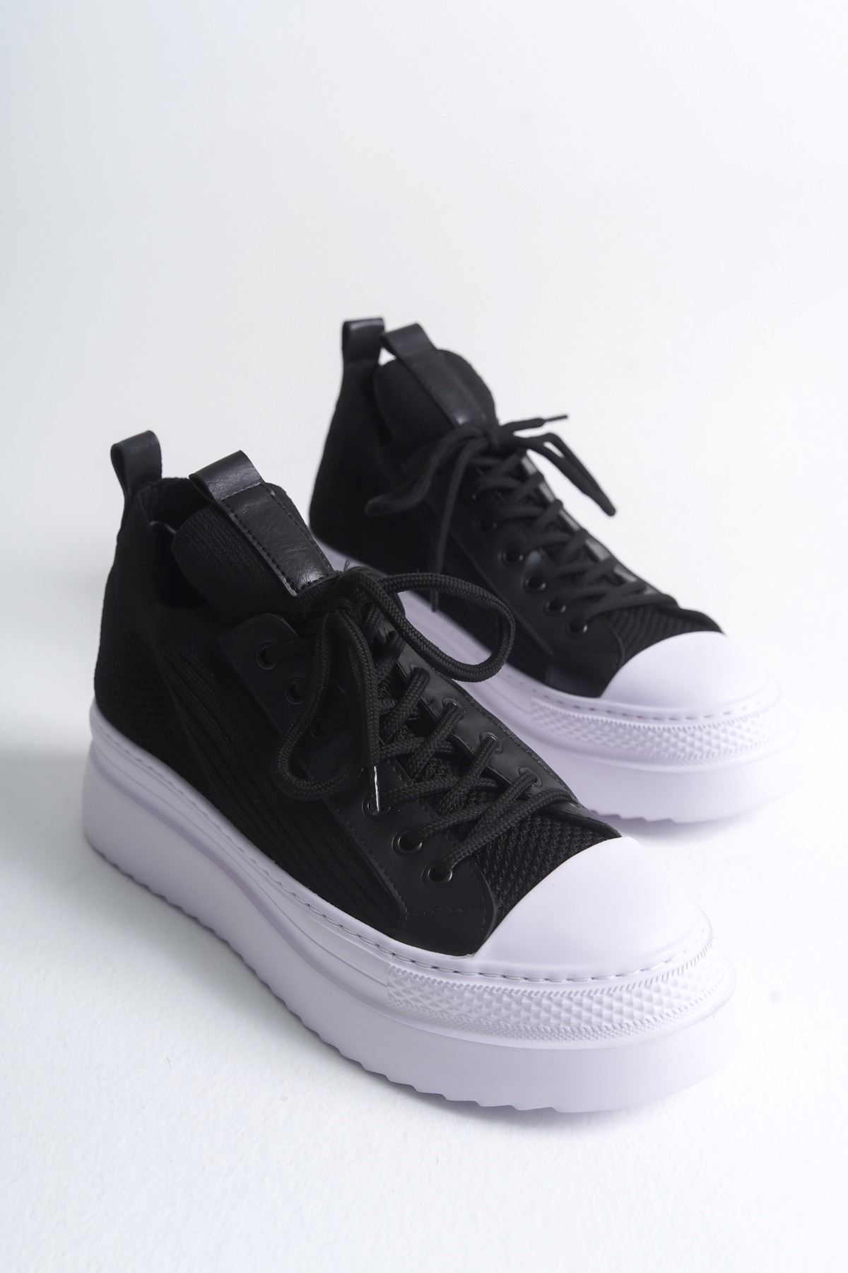 CH2601 - Triko Erkek Ayakkabı SIYAH