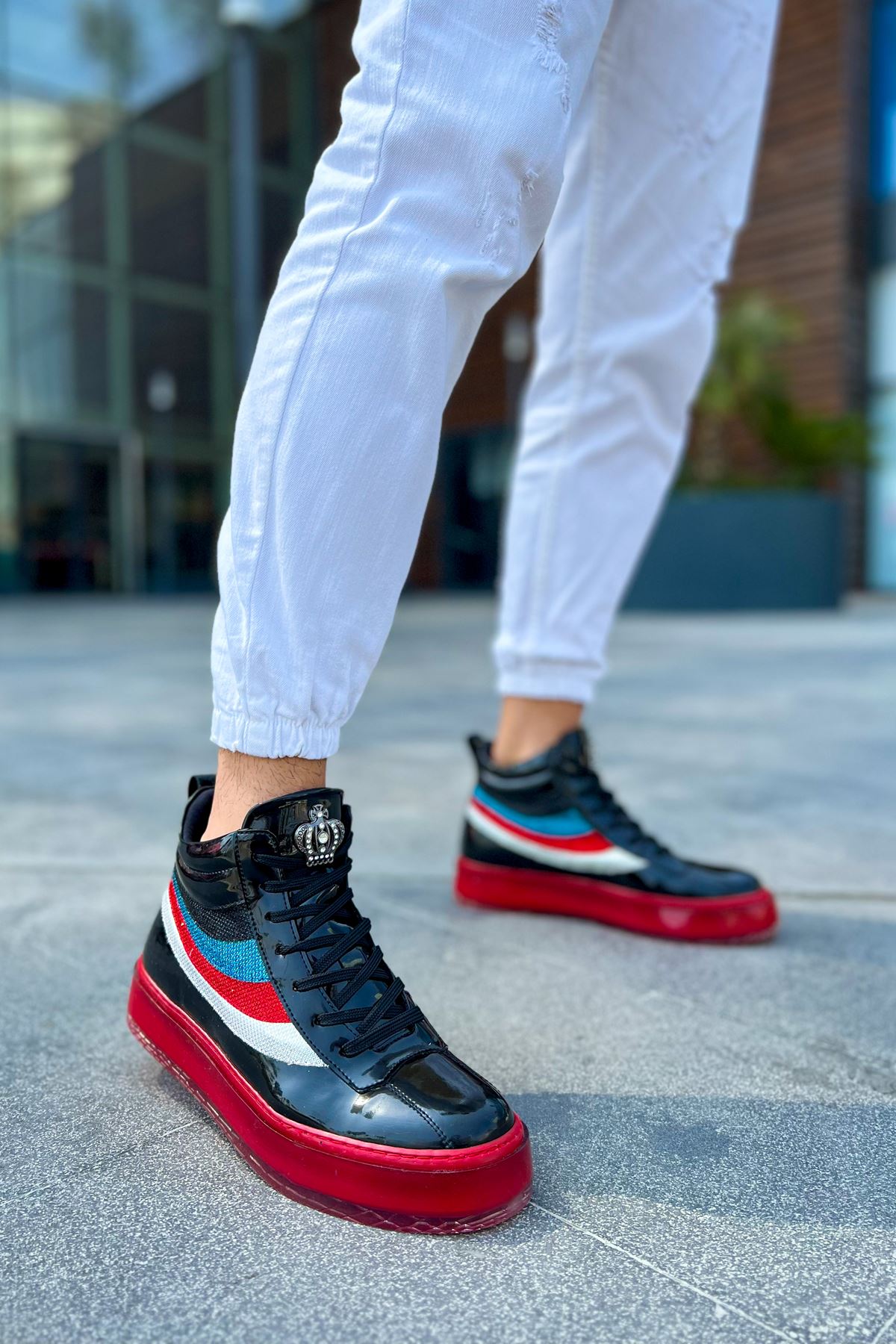 CH973 - Majesty KT Erkek Bot SIYAH