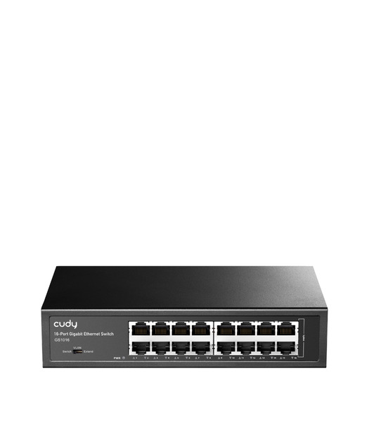 CUDY 16-Port Gigabit Metal Switch