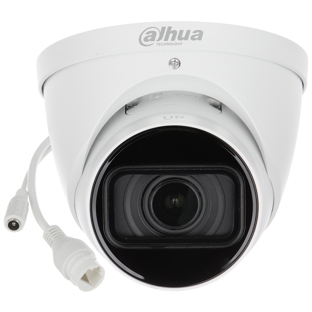 DAHUA IPC-HDW2441T-S-0280B, 4Mpix, 2,8mm Lens, Starlight, H265+, 30Mt Gece Görüşü, IP67, Dahili Mikrofon, PoE Dome IP Kamera
